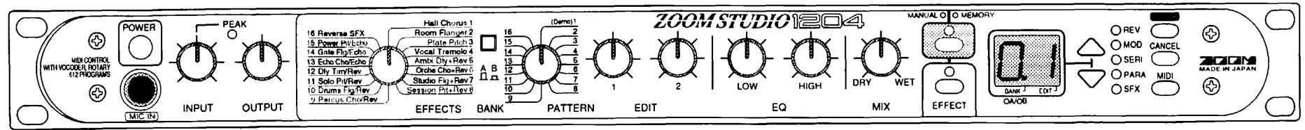 ZOOM STUDIO 1204 - Istruzioni per l'uso - 1