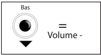 ALERTEGPS W1 - Réglage du volume : - 2