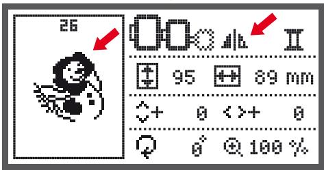 BERNINA CHICAGO 7 - Renverser le motif - 5