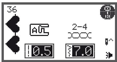 BERNINA CHICAGO 7 - Touches de chiffre - 2
