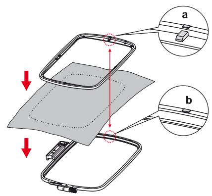 BERNINA CHICAGO 7 - Tendre dans le cadre de broderie - 3