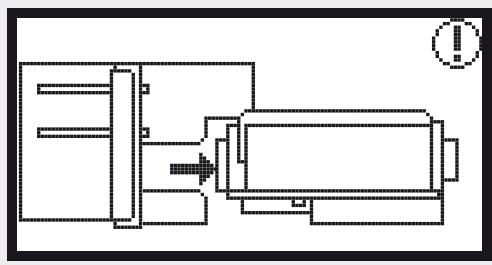 BERNINA CHICAGO 7 - Écran d'avertissement - 1