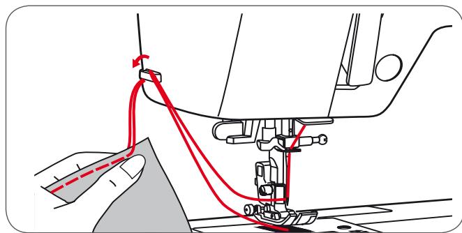 BERNINA CHICAGO 7 - Le coupe-fil à deux fonctions: - 1