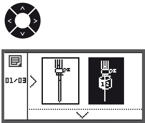 BERNINA CHICAGO 7 - Basculer du mode de broderie dans le mode de coupe - 3