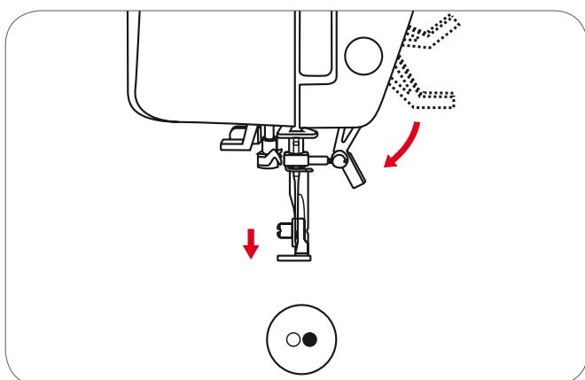 BERNINA CHICAGO 7 - Début de la broderie - 6
