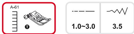 BERNINA CHICAGO 7 - Point parisien (appliqué quilt) - 1