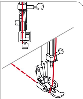 BERNINA CHICAGO 7 - Placer une fermeture à glissière au centre - 4