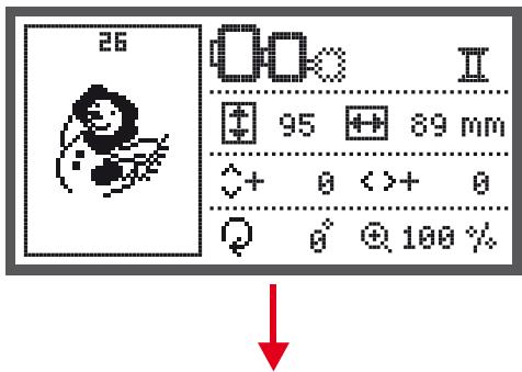 BERNINA CHICAGO 7 - Renverser le motif - 4