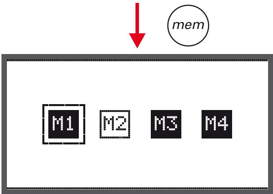 BERNINA CHICAGO 7 - Fonctions de traitement dans la mémoire - ajouter un motif de point - 1