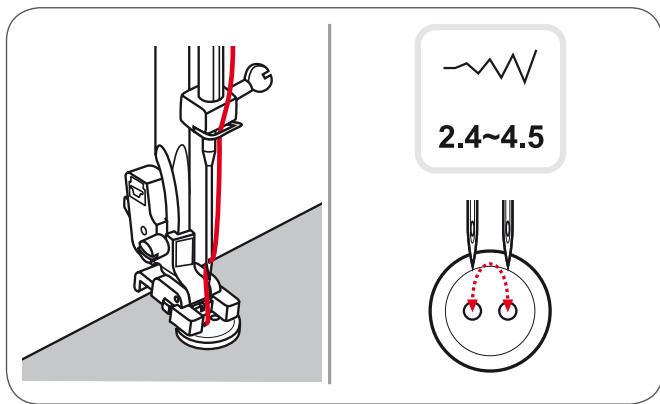 BERNINA CHICAGO 7 - Couture de boutons - 4