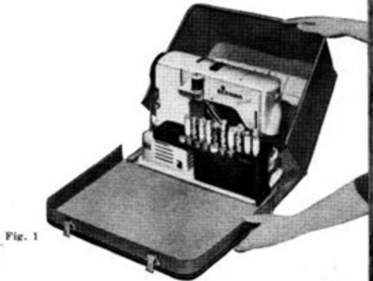 BERNINA RECORD 530, 530 - Déballage et remballage - 1