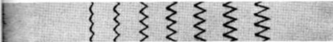 BERNINA RECORD 530, 530 - Les points d'ornement zigzag et leurs combinations - 1