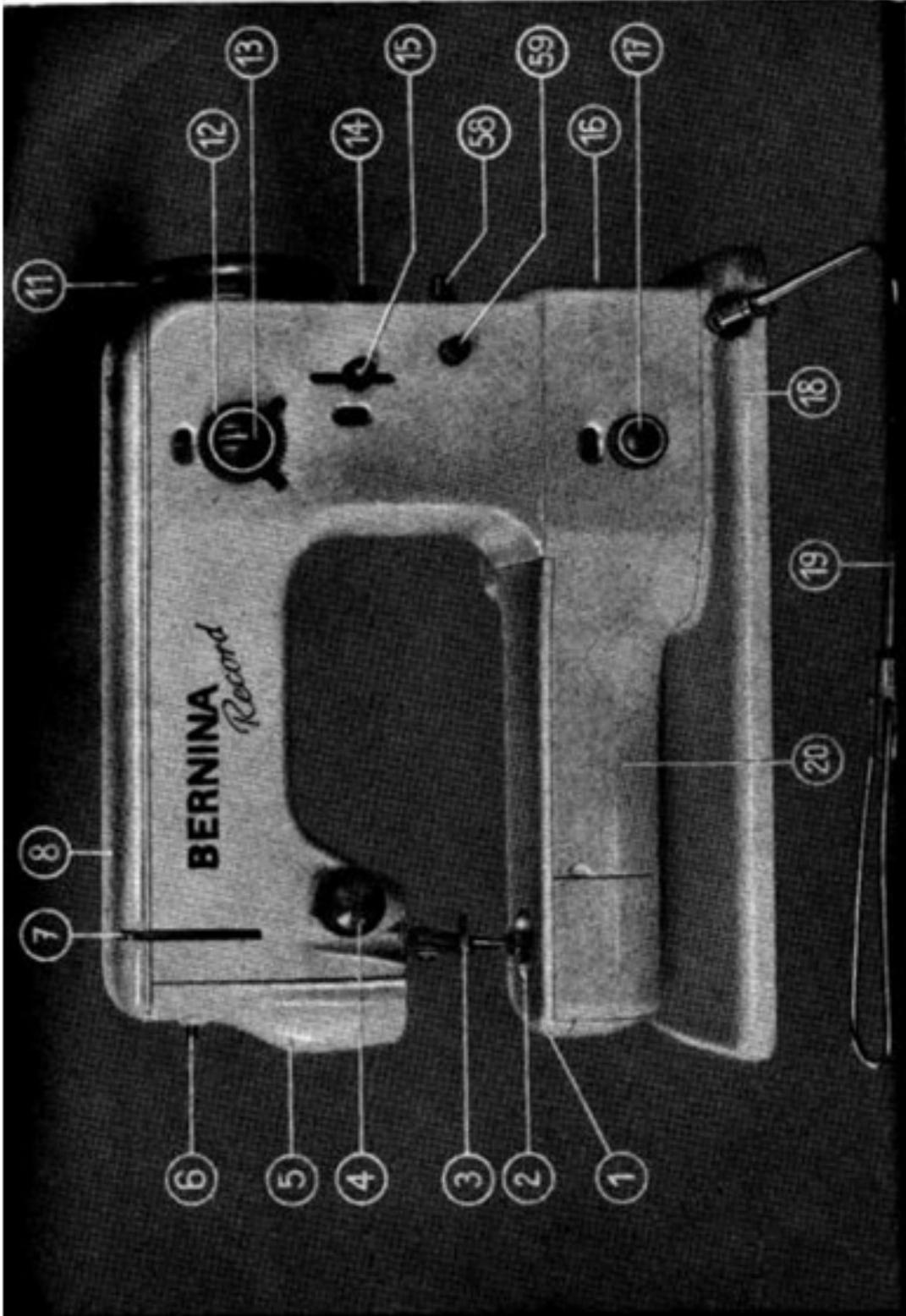 BERNINA RECORD 530, 530 - Déballage et remballage - 2