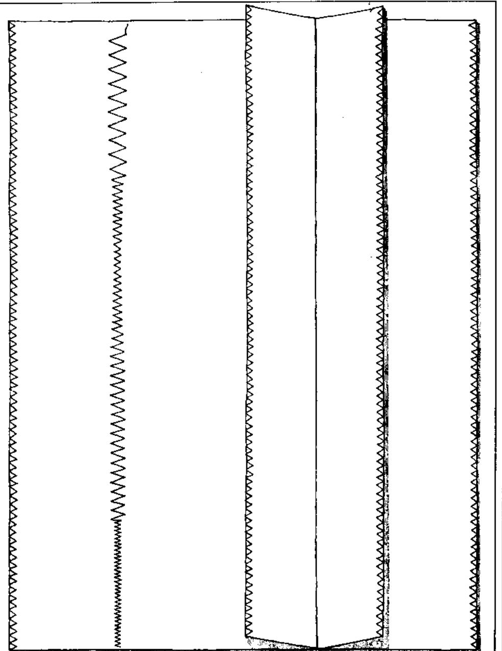 BERNINA 707 - Securling in thick seams - 6