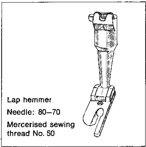 BERNINA 707 - The Lap Hemmer (Feller) - 1