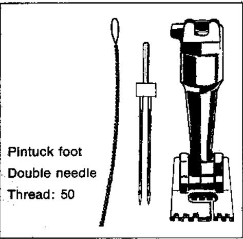 BERNINA 707 - Treble needle - 3