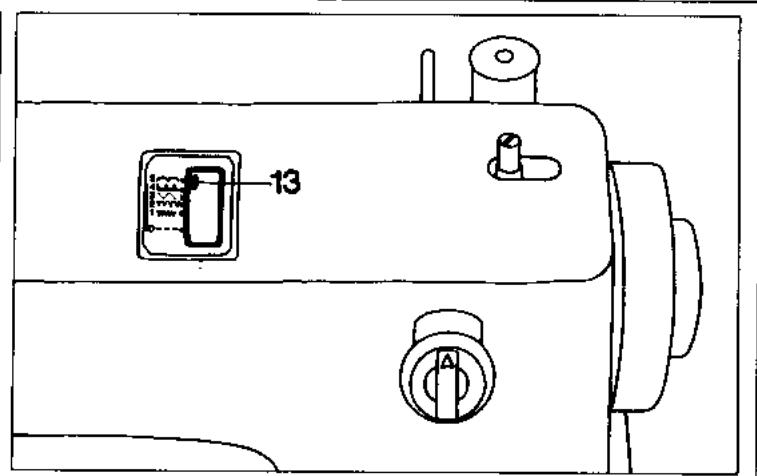 BERNINA 707 - Securling in thick seams - 9