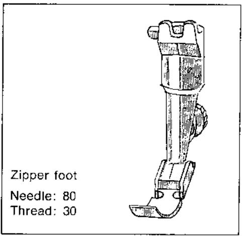 BERNINA 707 - Sewing the button on - 3