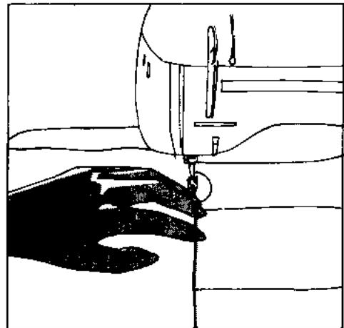 BERNINA 707 - Securling in thick seams - 5