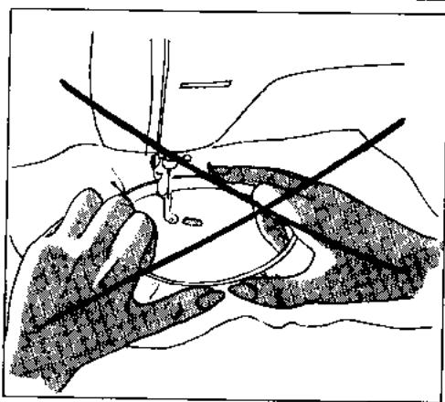 BERNINA 707 - Main faults when darning - 1