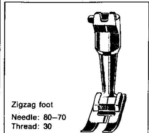 BERNINA 707 - How to hold the scissors - 2