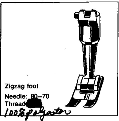 BERNINA 707 - Lace on Jersey - 2