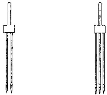 BERNINA 707 - Treble needle - 1