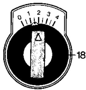 BERNINA 707 - To secure the threads - 2
