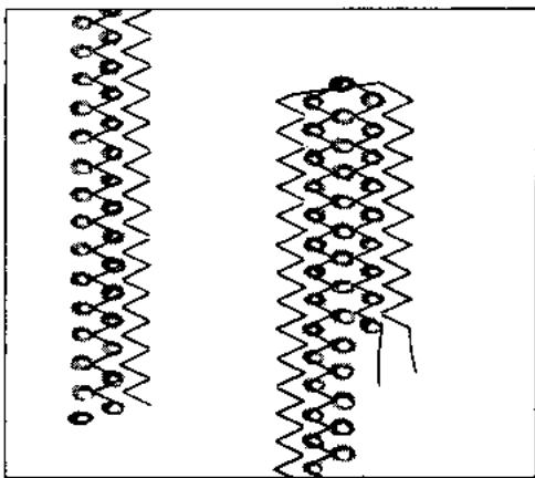 BERNINA 707 - Double hemstitch needle - 2