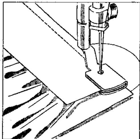 BERNINA 707 - Second operation: - 2
