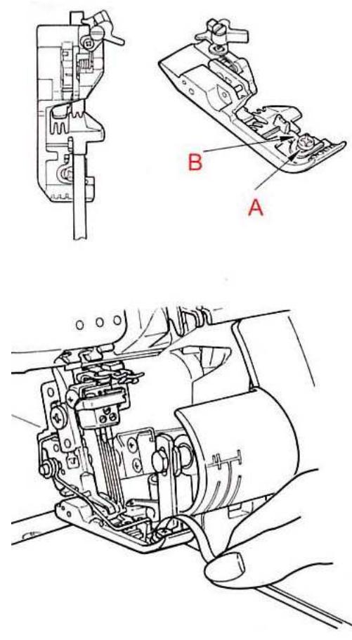 BERNINA 1300DC - Pression du pied-de-biche: - 1