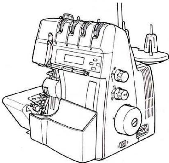 BERNINA 1300DC - Raccordement de la pédale - 2