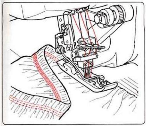 BERNINA 1300DC - Couture d'assemblage plate - 1