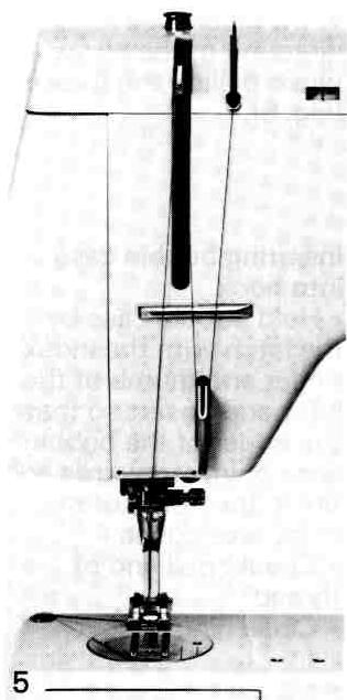 BERNINA 801 SPORT - Bringing up Lower Thread - 4