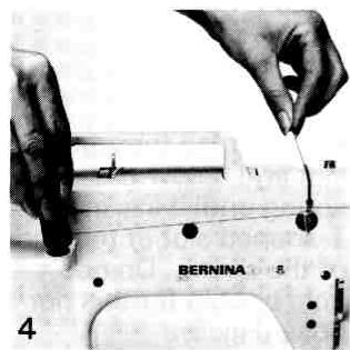 BERNINA 801 SPORT - Bringing up Lower Thread - 3