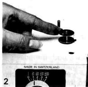 BERNINA 801 SPORT - Inserting Needle - 2