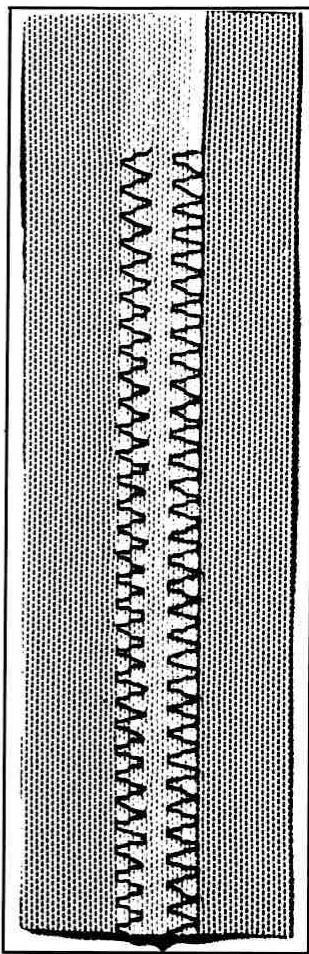 BERNINA 801 SPORT - Flat joining seams: - 4