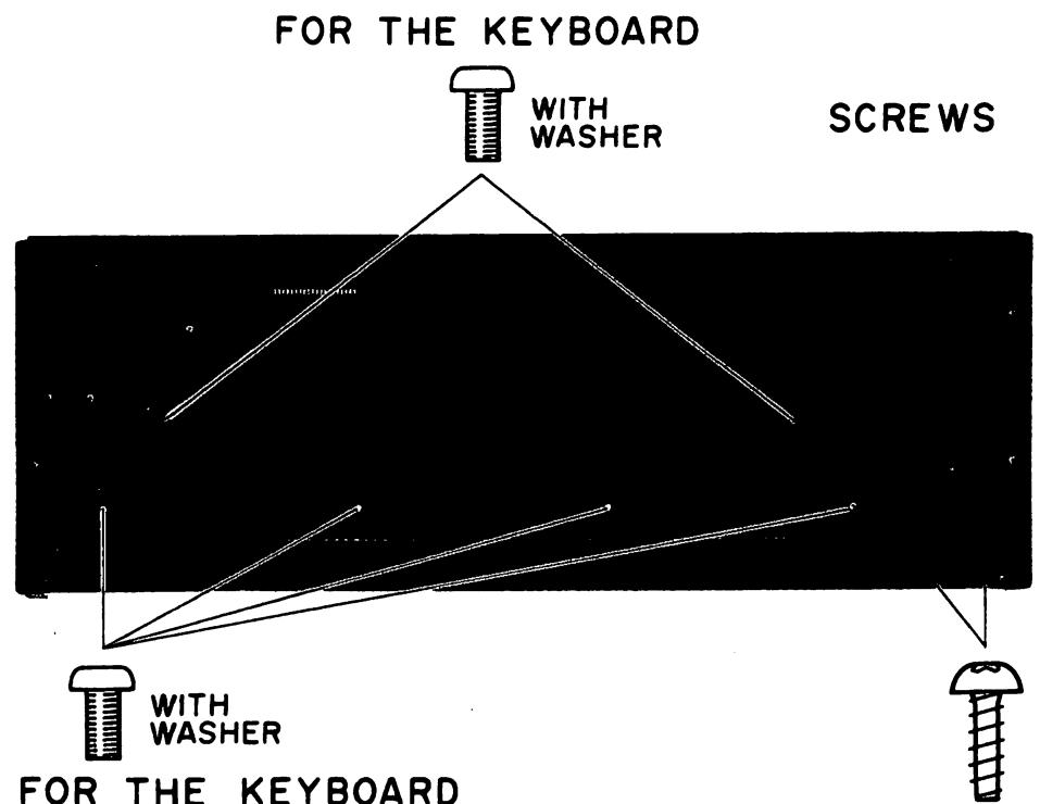 AKAI AT 901 - 2-2. HOW TO DISMANTLE THE KEYBOARD (Refer to Fig. 2-2 and Fig. 2-3) - 1