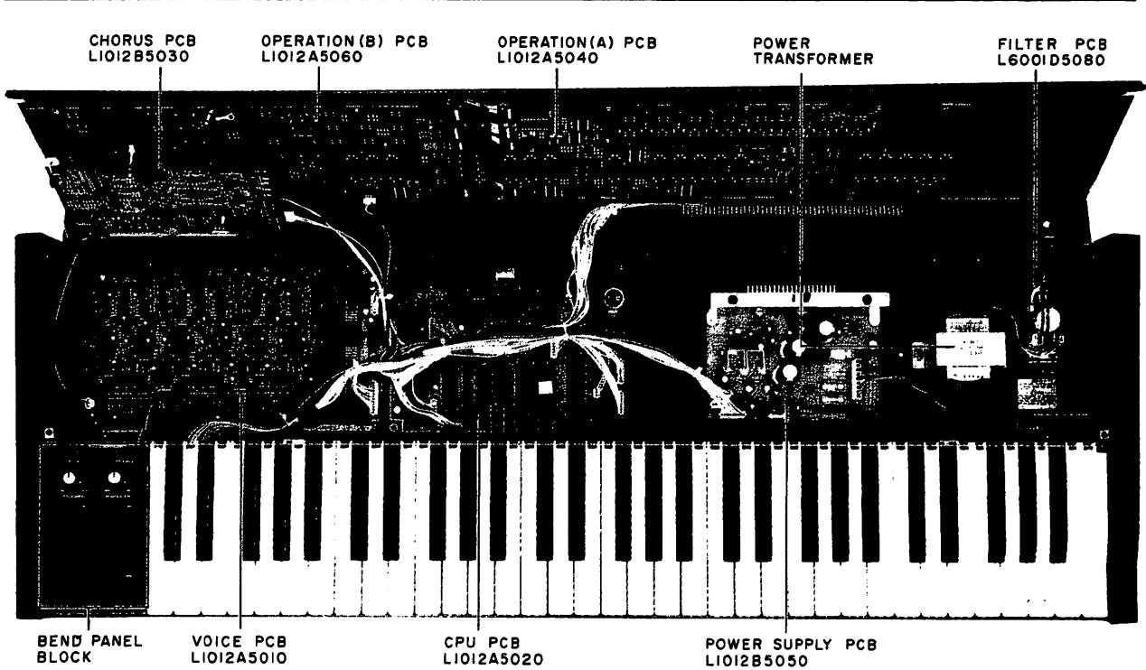 AKAI AT 901 - PRINCIPAL PARTS LOCATION - 1