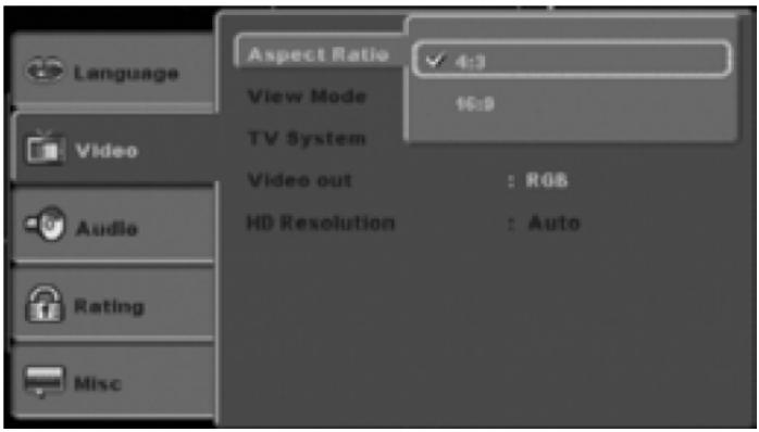 AKAI DDX 7005 - Réglage vidéo - 1