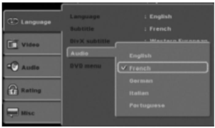 AKAI DDX-7004 - Configuration des langues - 2