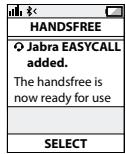 JABRA EASYCALL - Das Mobiltelefon findet das Jabra EASYCALL automatisch. - 4