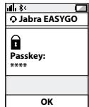 JABRA EASYGO - Il Telefono rileva l'auricolare Jabra EASYGO - 3