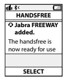 JABRA FREEWAY - APPAIRAGE AVEC VOTRE TÉLÉPHONE/PÉRIPHÉRIQUE - 4