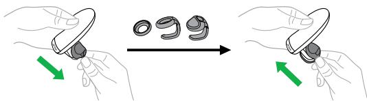 JABRA STONE 3 - CHANGEMENT DES EARGELS - 1