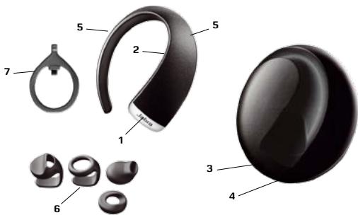 JABRA STONE2 - Pince pour vêtement - 1