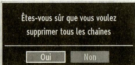 WALTHAM WT 32842 B - Effacer la liste des chaînes (*) - 1
