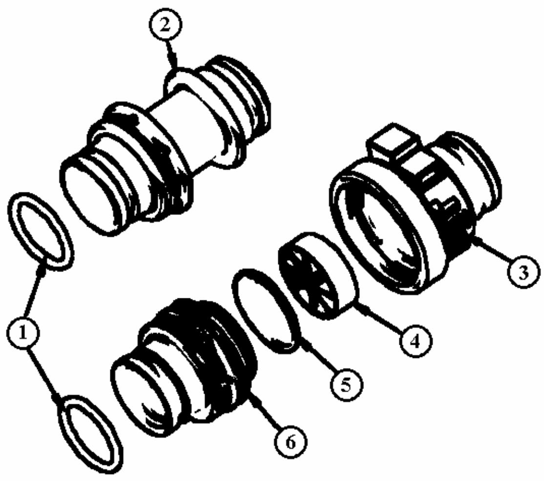 CULLIGAN ADOUCISSEURS MEDALLIST - RACCORD VOLUMETRIQUE - 1