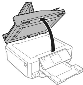 EPSON EXPRESSION PHOTO XP-750 - Vastgelopen papier verwijderenuit de automatischedocumenttoevoer (ADF) - 2
