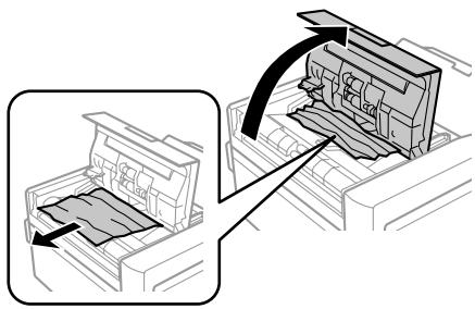 EPSON EXPRESSION PHOTO XP-750 - Entfernen von gestautem Papier aus dem automatischen Vorlageneinzug (ADF) - 3